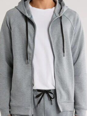 Kenneth Cole Active Scuba Knit Zip HoodieMaterial Composition: 80% Polyester, 1